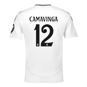 Maillot Real Madrid Camavinga 12 Domicile 2024-25